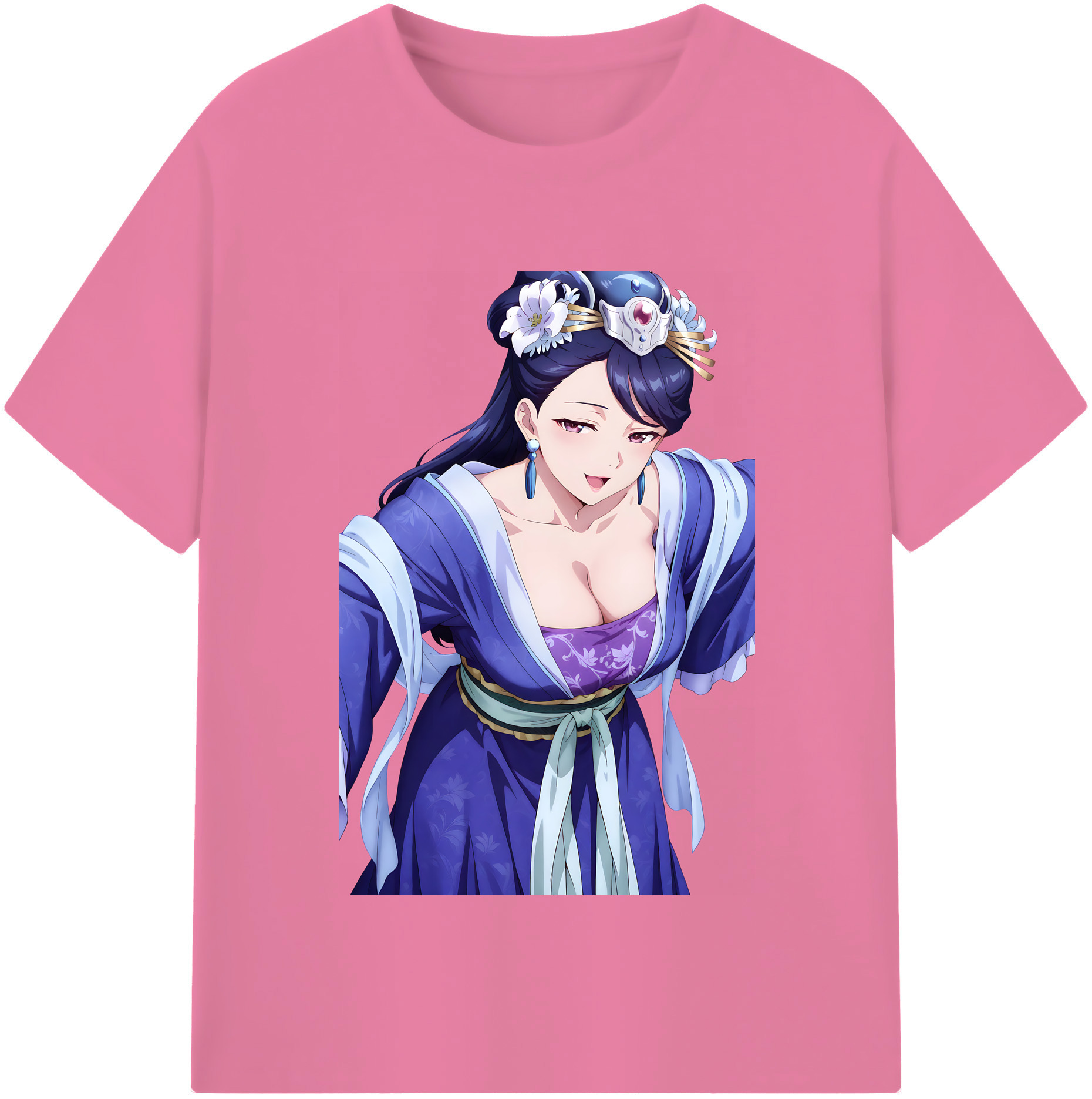 （画像用） 薬屋のひとりごと The Apothecary Diaries 綿100％半袖Tシャツ（フロントプリント）